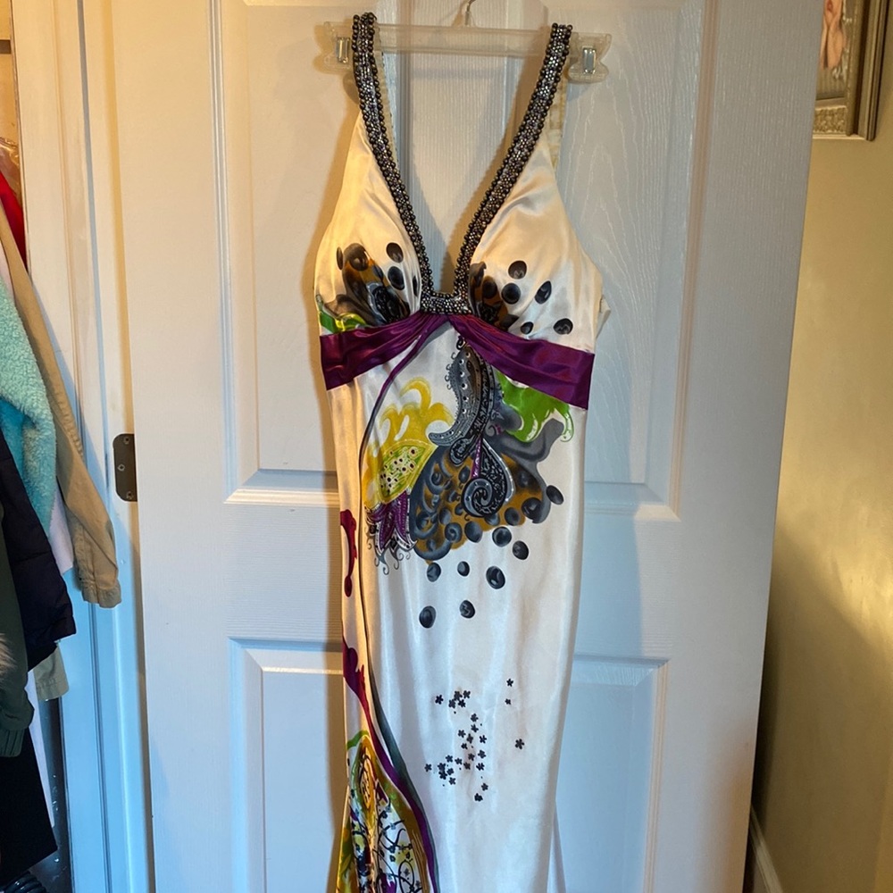 Beautiful long La Femme prom dress